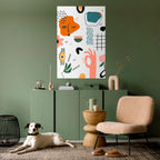 MATISSE WHIMSY Selbstklebendes Poster - Hochformat