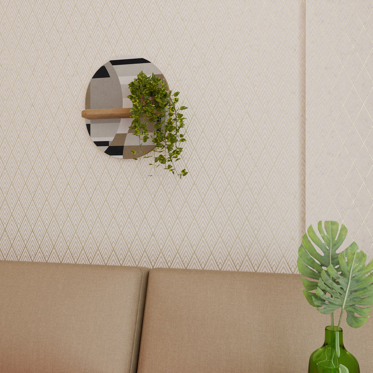 DELICATE MEMENTO Dekoratives Wandregal