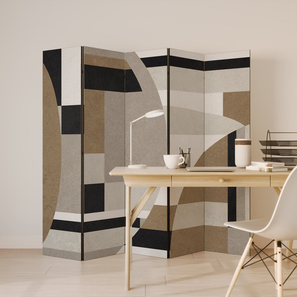 DELICATE MEMENTO Decorative 5-Panel Room Divider