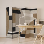 DELICATE MEMENTO Decorative 5-Panel Room Divider