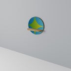 PERFECTION PICKS Rundes Kunstregal in Eiche-Optik