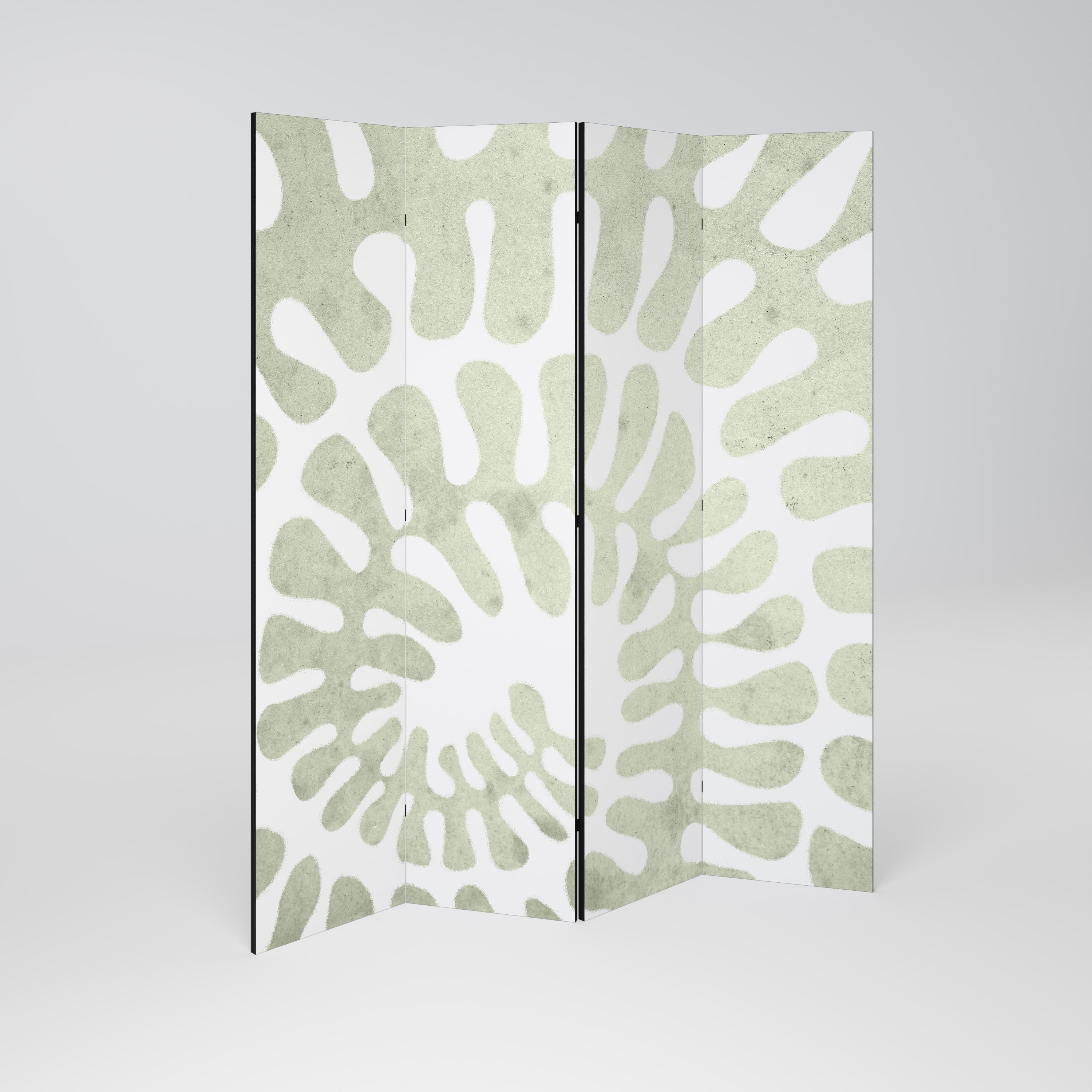 HELIX DANCE Decorative 4-Panel Room Divider
