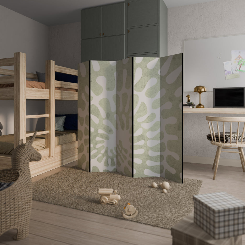 HELIX DANCE Decorative 5-Panel Room Divider