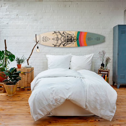 DEER OF COLOR Deko-Surfboard