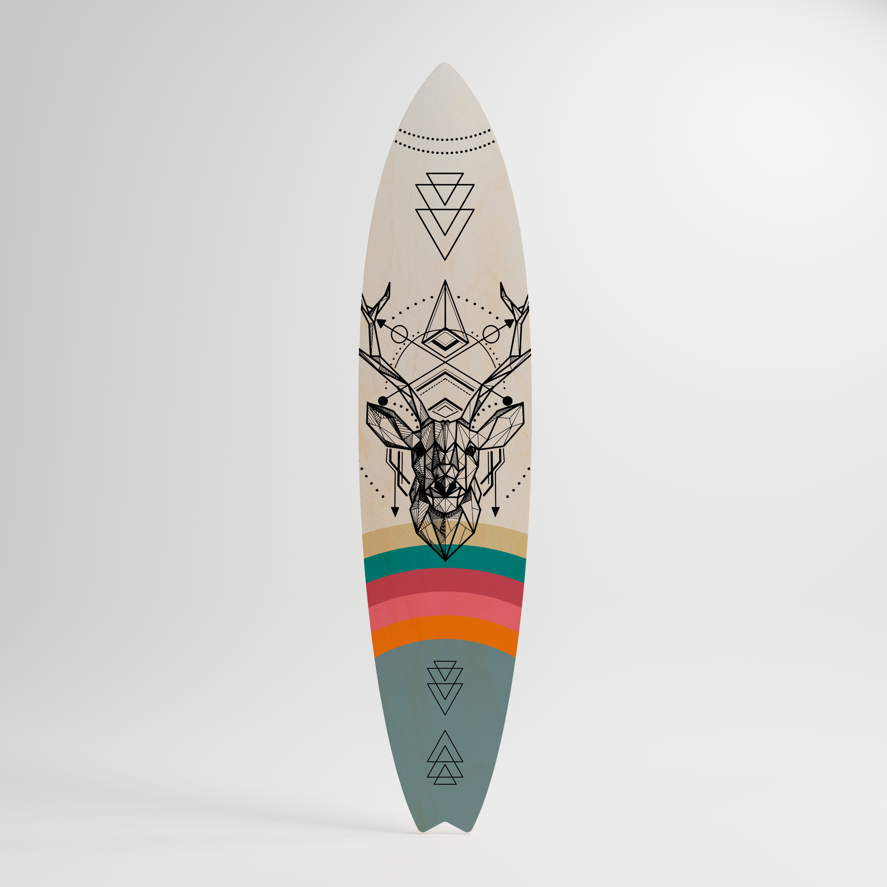 DEER OF COLOR Surfboard Decorative Panel