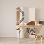 SPACE AROUND Dekorativer Paravent - 3-teilig