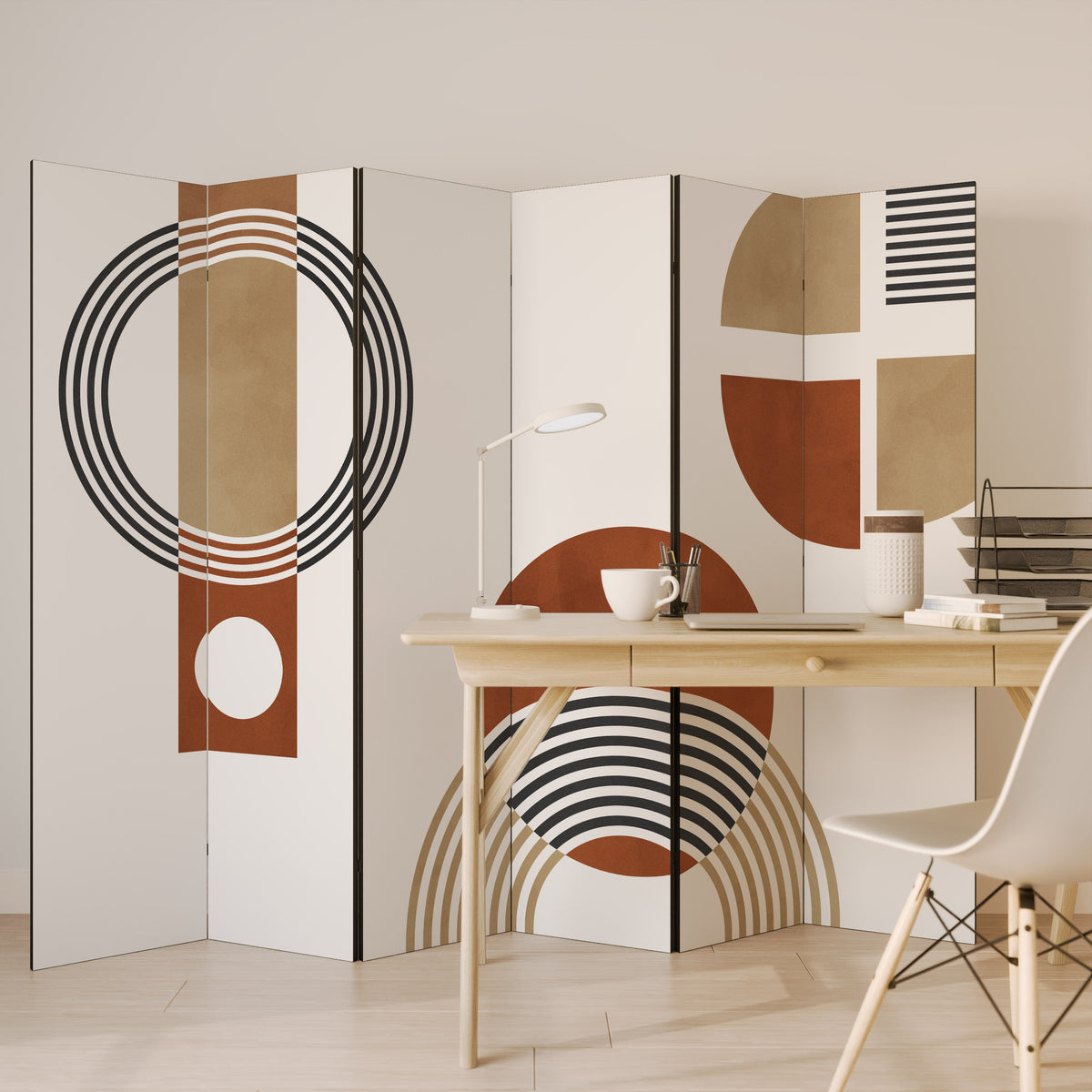 SPACE AROUND 6-teiliger Paravent