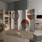 SPACE AROUND Dekorativer Paravent - 6-teilig