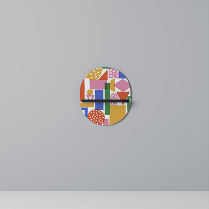 GEOMETRIC GLIMMER Dekoratives Wandregal