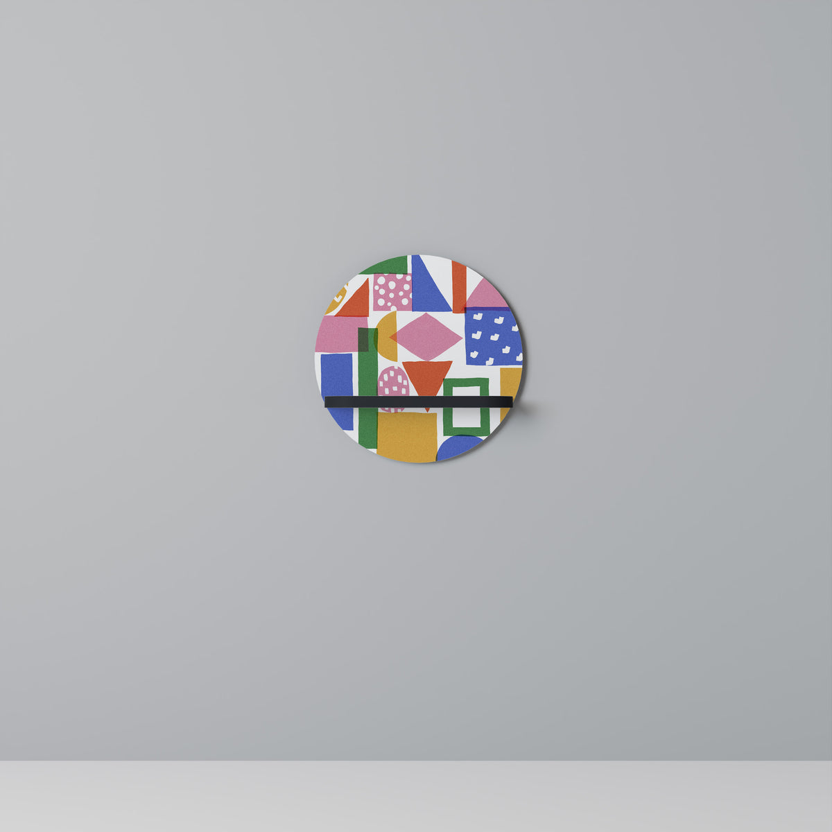 GEOMETRIC GLIMMER Dekoratives Wandregal