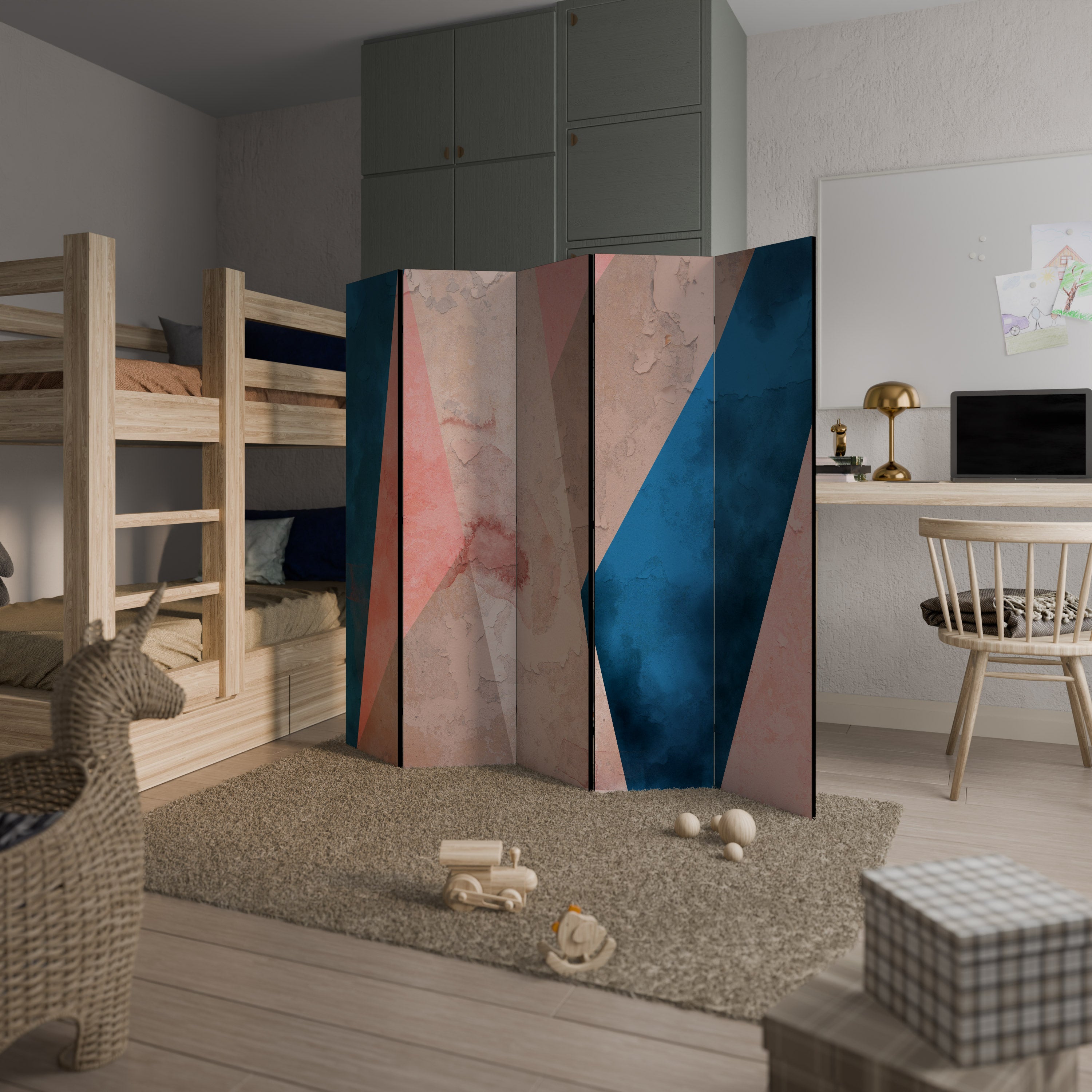 PEONY INTERIOR 5-Panel Room Divider