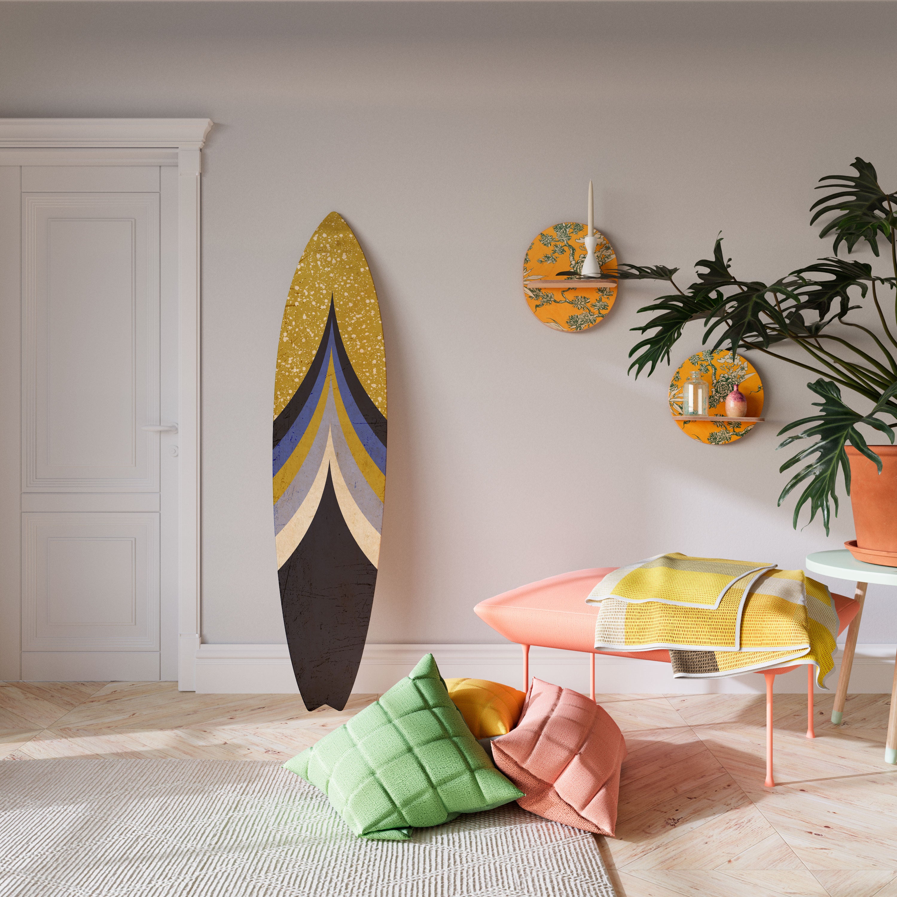 SOURING GLARE Deko-Surfboard
