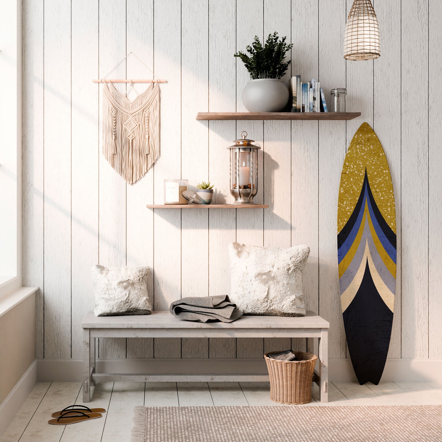 SOURING GLARE Surfboard Decorative Panel