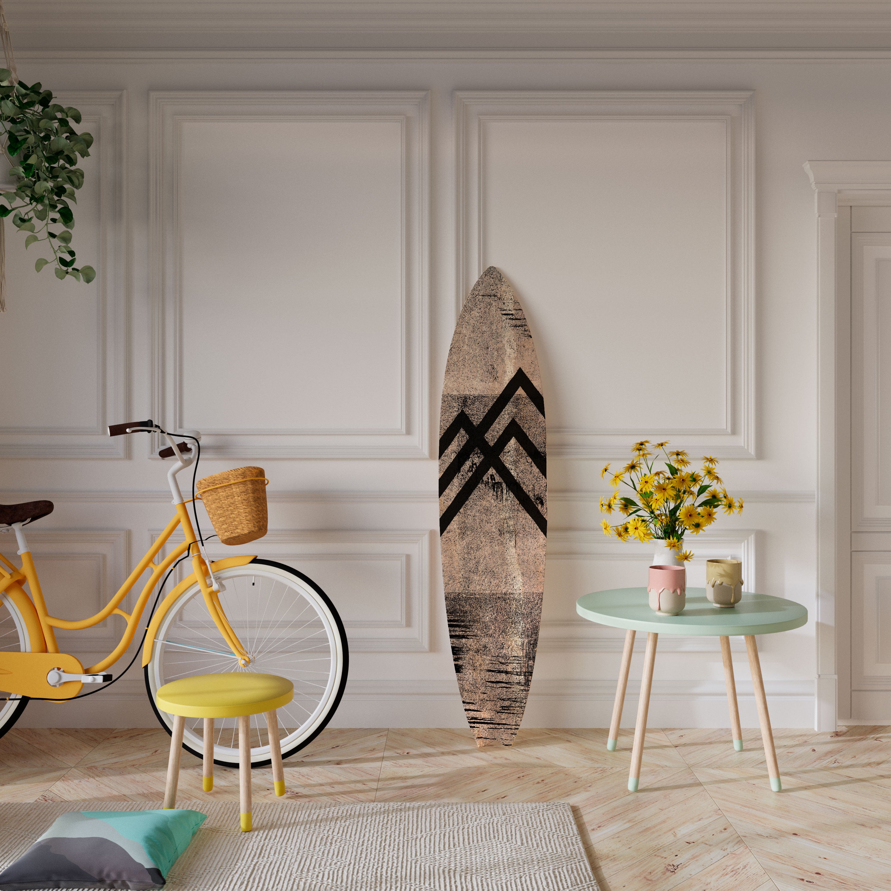 SUMMIT STRIPES Deko-Surfboard