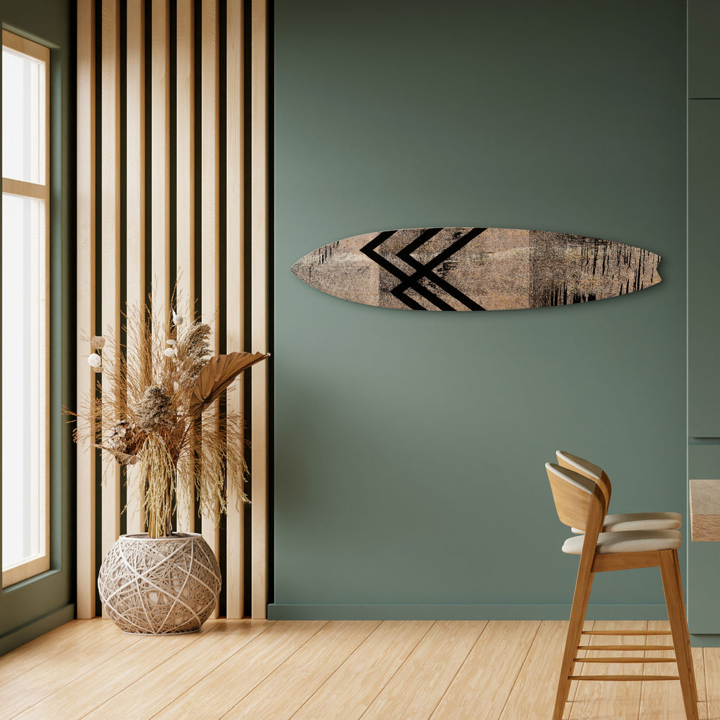 SUMMIT STRIPES Surfboard Decorative Panel