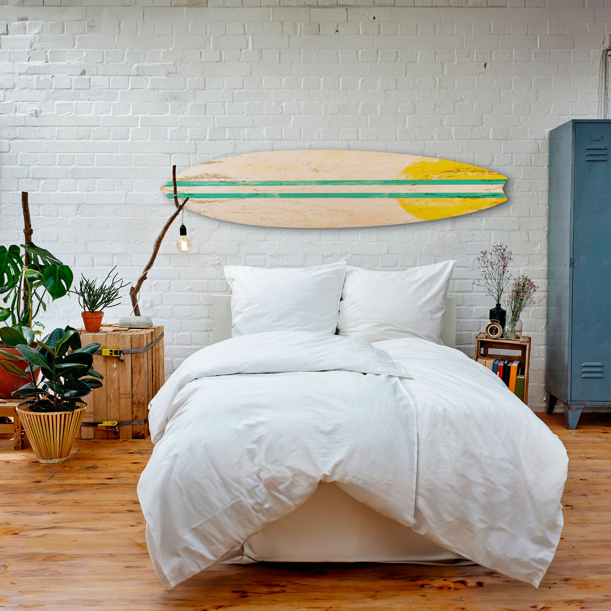 SUNSET RIDER Deko-Surfboard