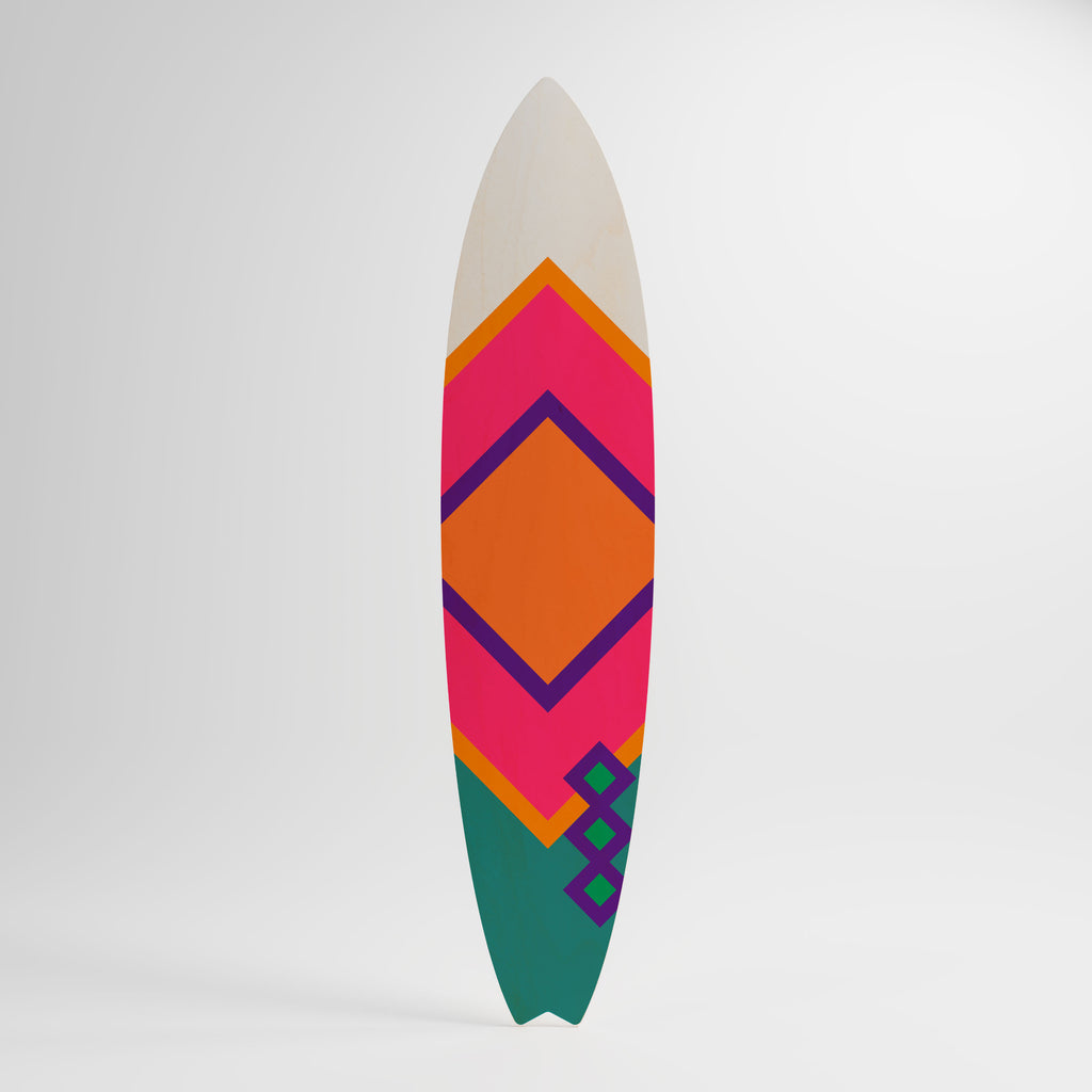 LUMINOUS BRILLIANCE Deko-Surfboard