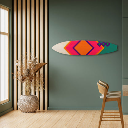 LUMINOUS BRILLIANCE Deko-Surfboard