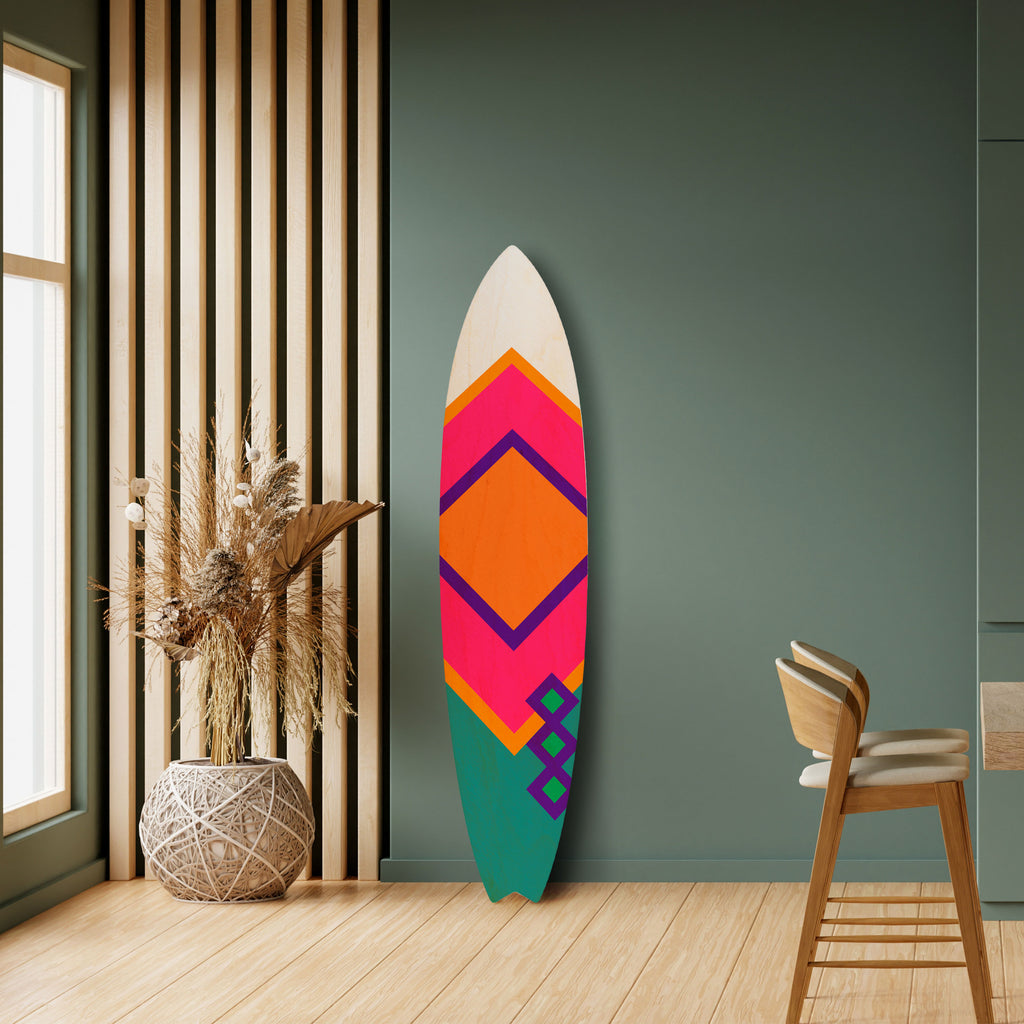 LUMINOUS BRILLIANCE Deko-Surfboard
