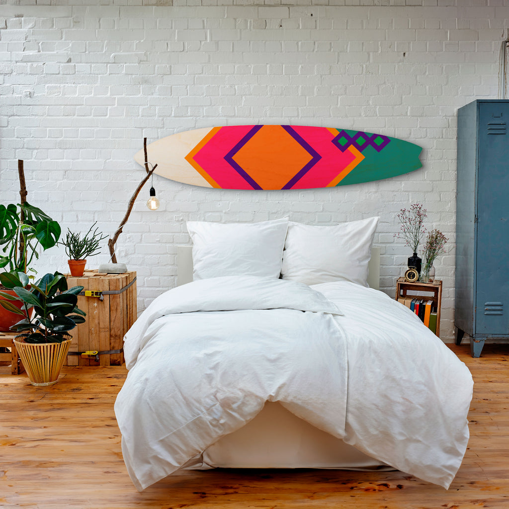 LUMINOUS BRILLIANCE Deko-Surfboard