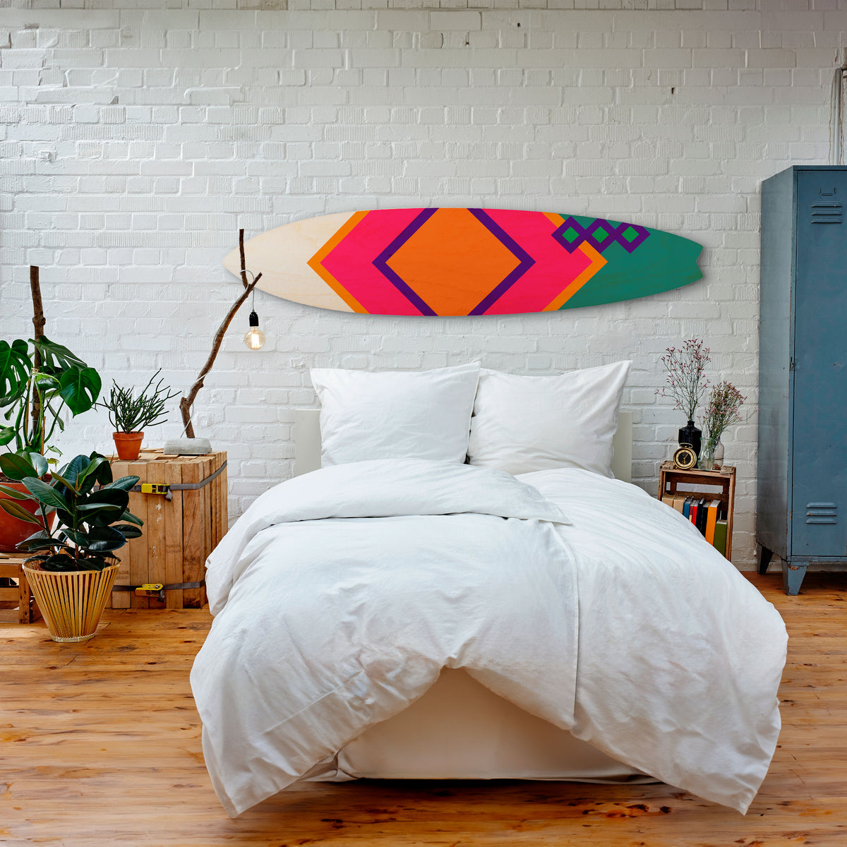 LUMINOUS BRILLIANCE Deko-Surfboard