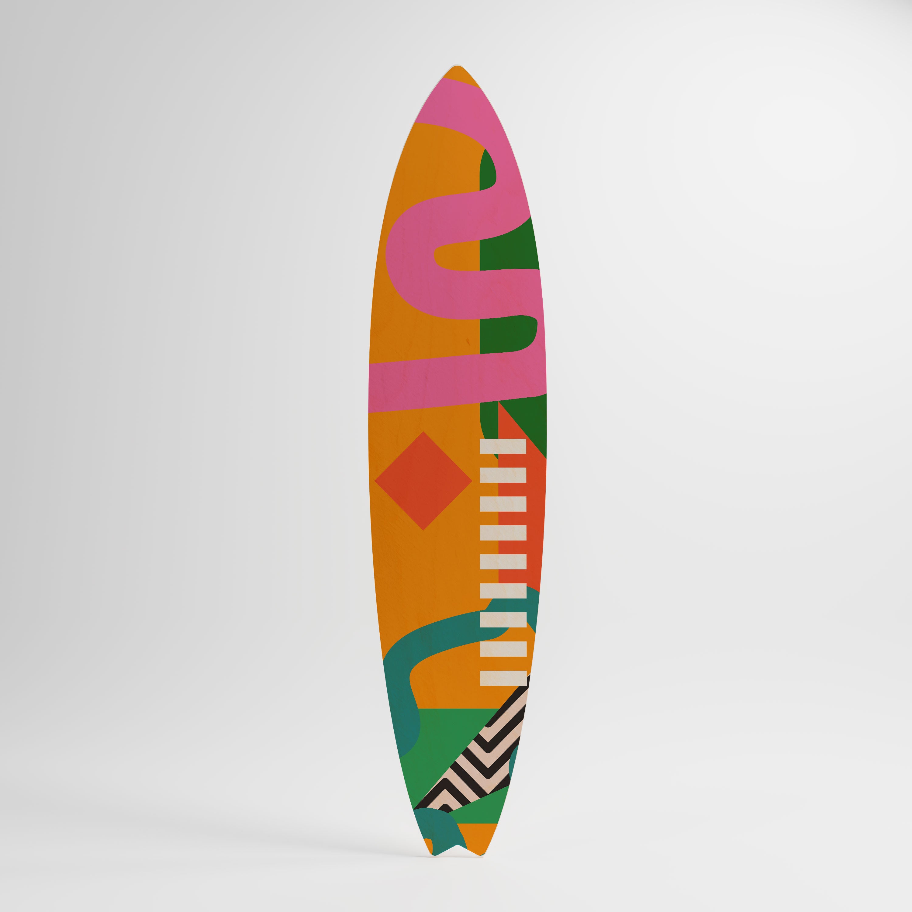 VIBRANT ENERGY Deko-Surfboard