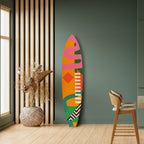 VIBRANT ENERGY Surfboard Decorative Panel