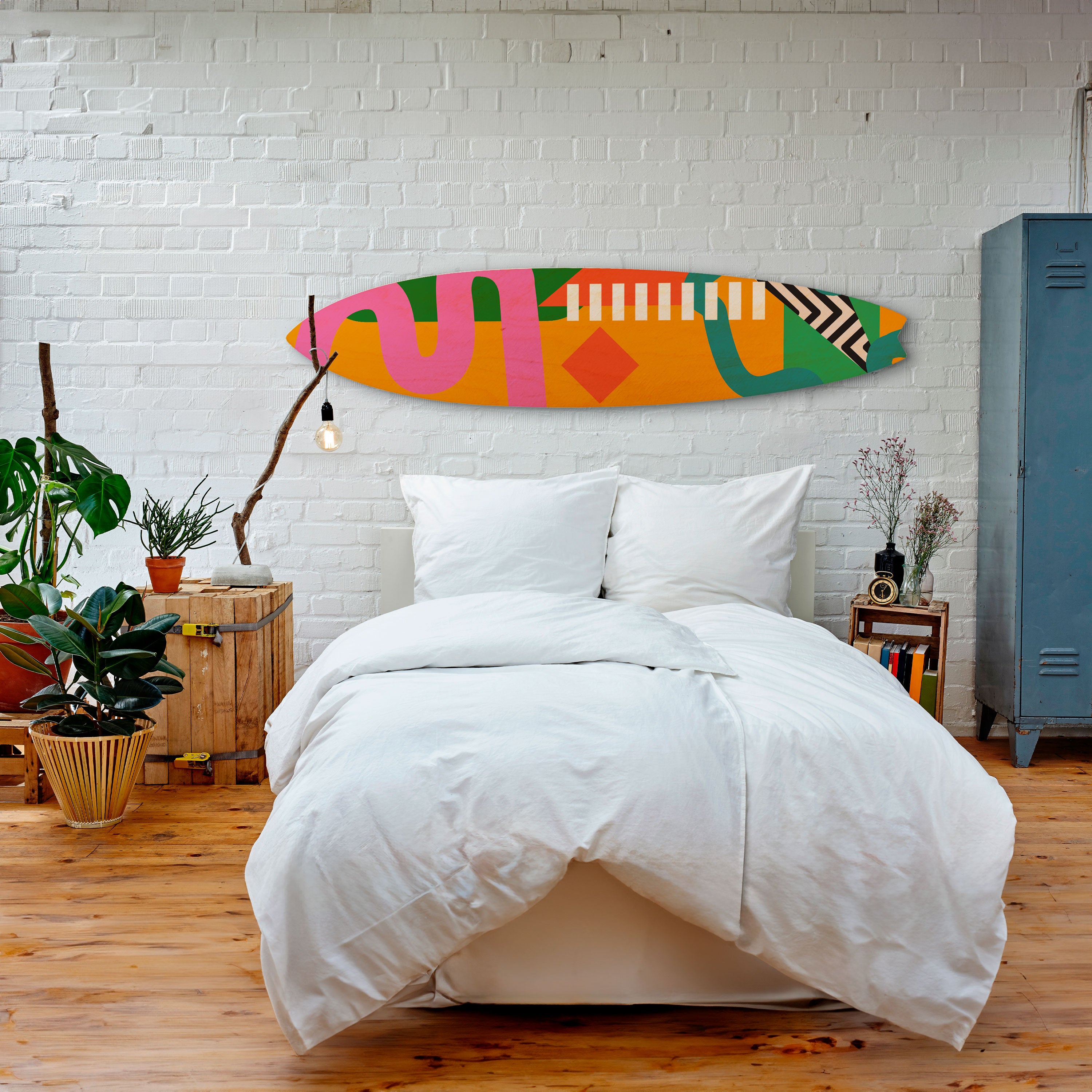 VIBRANT ENERGY Deko-Surfboard