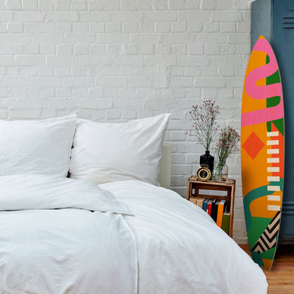 VIBRANT ENERGY Deko-Surfboard