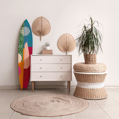 VIVID VIBES Deko-Surfboard