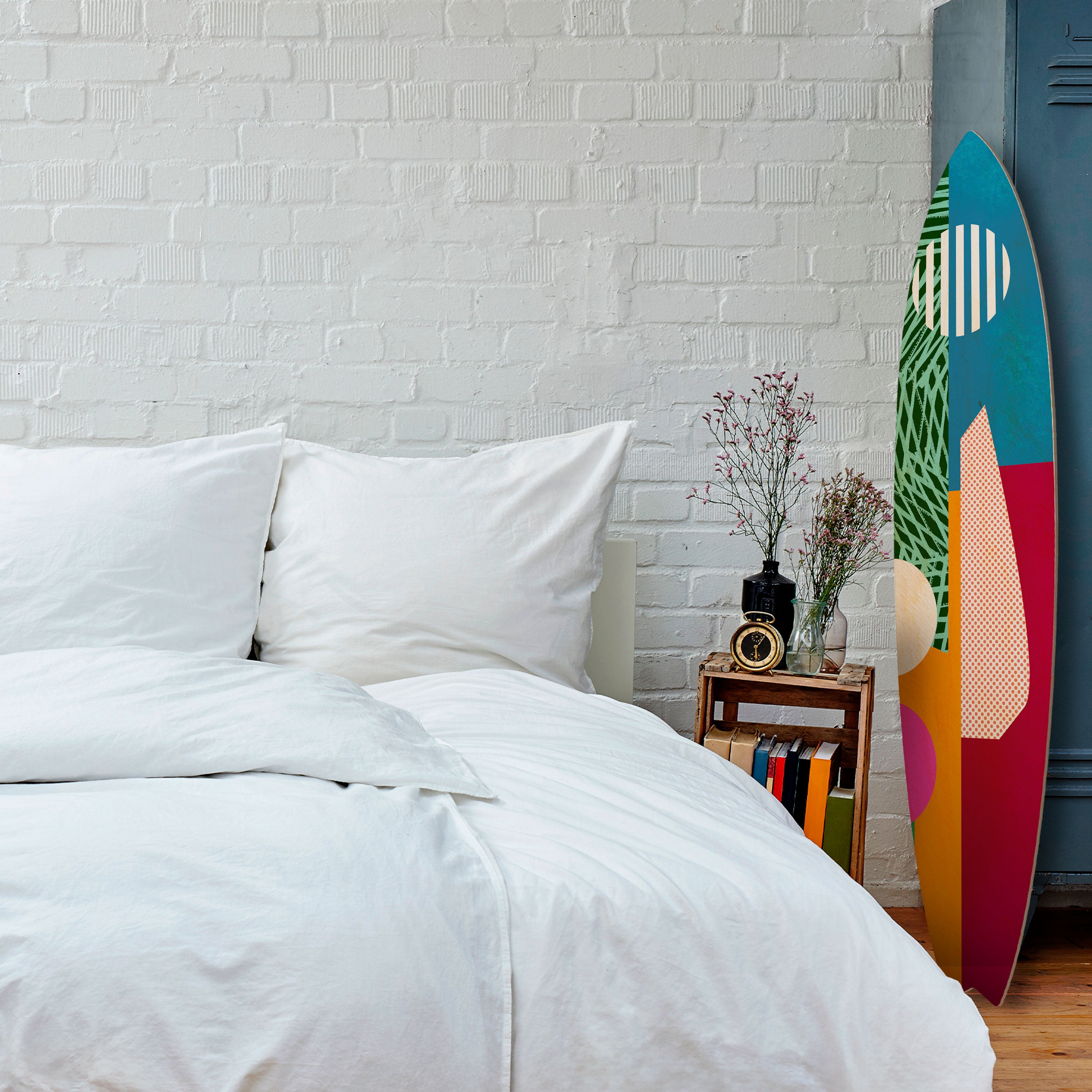 VIVID VIBES Deko-Surfboard