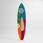 VIVID VIBES Deko-Surfboard