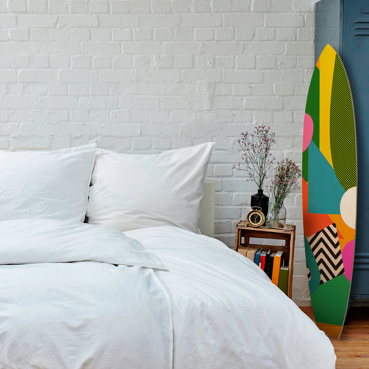 RADIANT HUES Deko-Surfboard