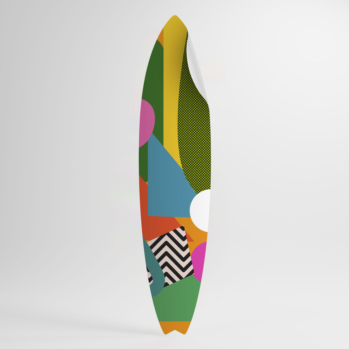 RADIANT HUES Surfboard-Wandsticker