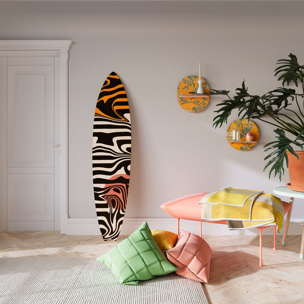 RIPPLE FLOW Deko-Surfboard