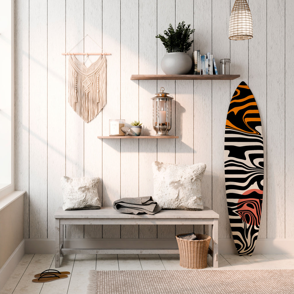 RIPPLE FLOW Deko-Surfboard
