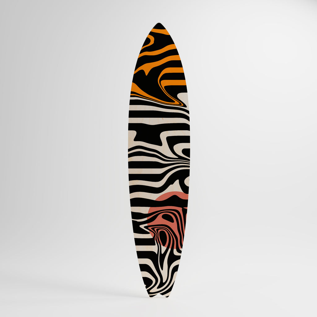 RIPPLE FLOW Deko-Surfboard