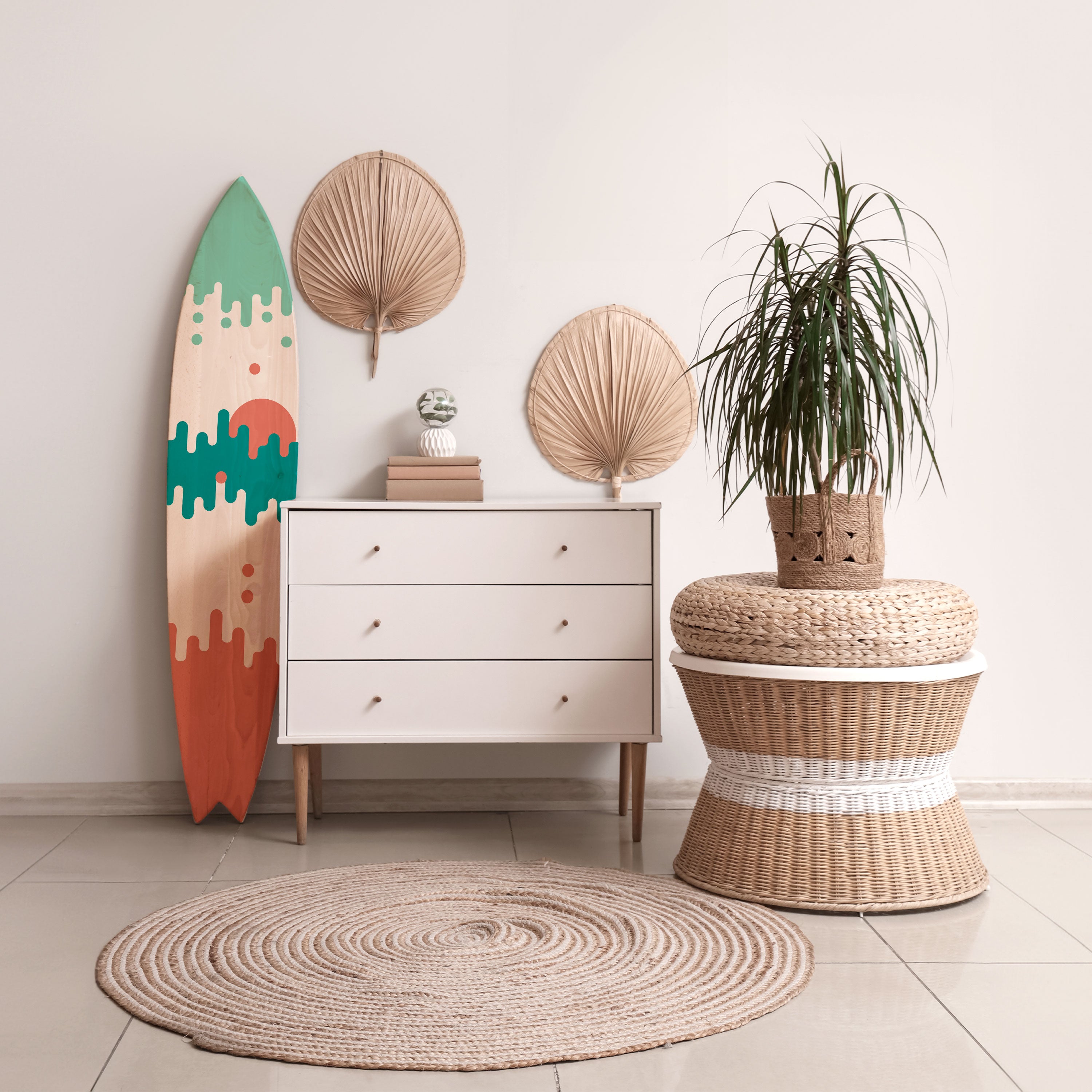 MORNING BREAK Deko-Surfboard
