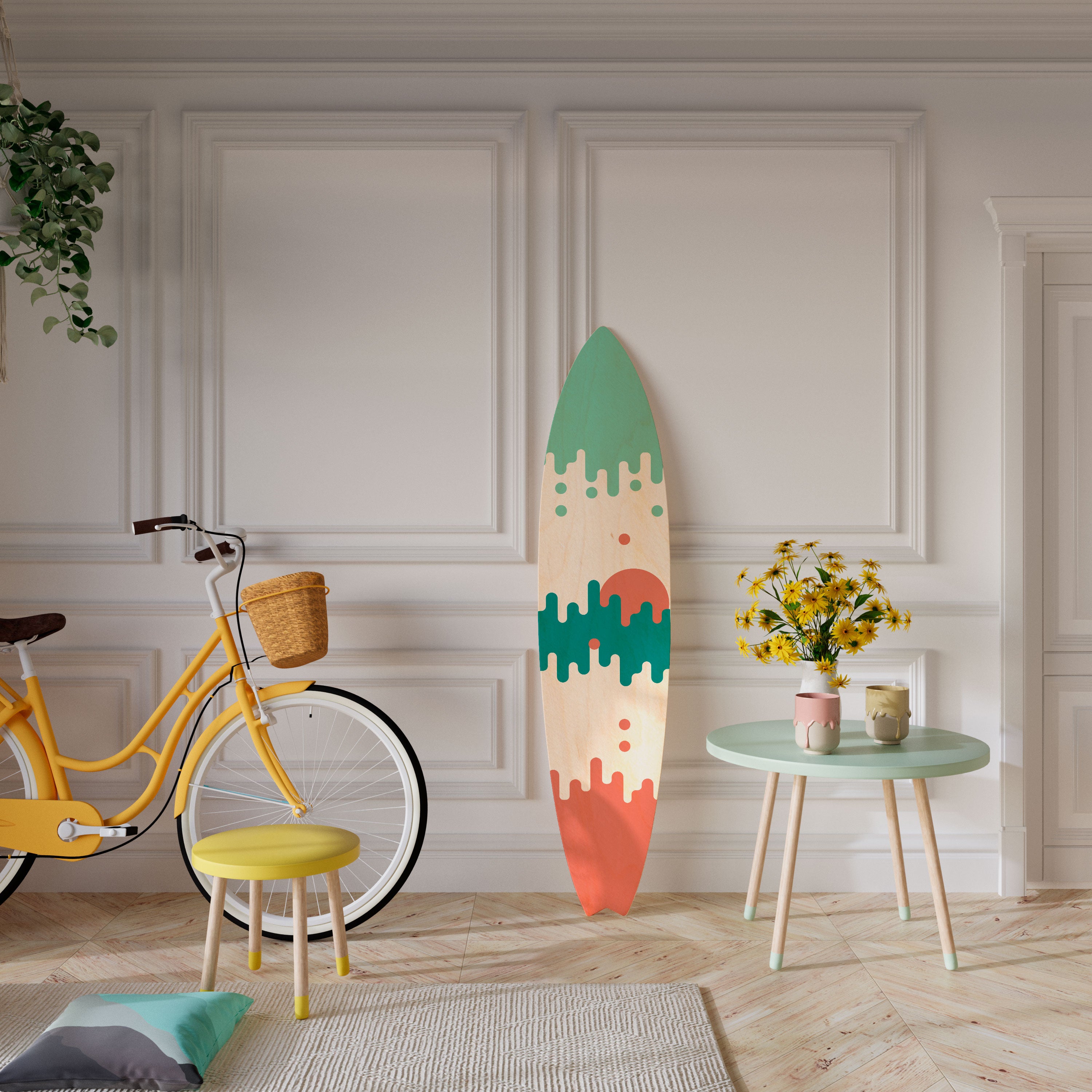 MORNING BREAK Deko-Surfboard