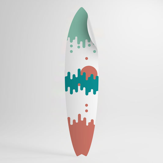 MORNING BREAK Surfboard-Wandsticker