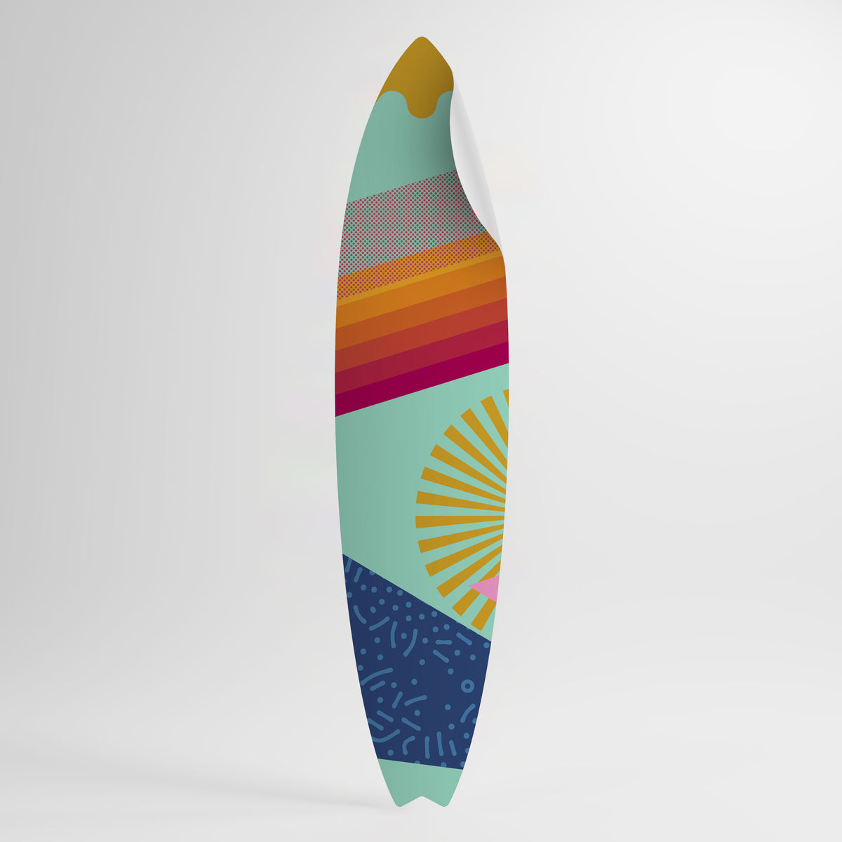DAYBREAK BLISS Surfboard-Wandsticker