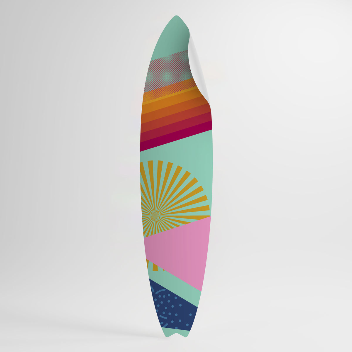 NEW DAYLIGHT Surfboard-Wandsticker