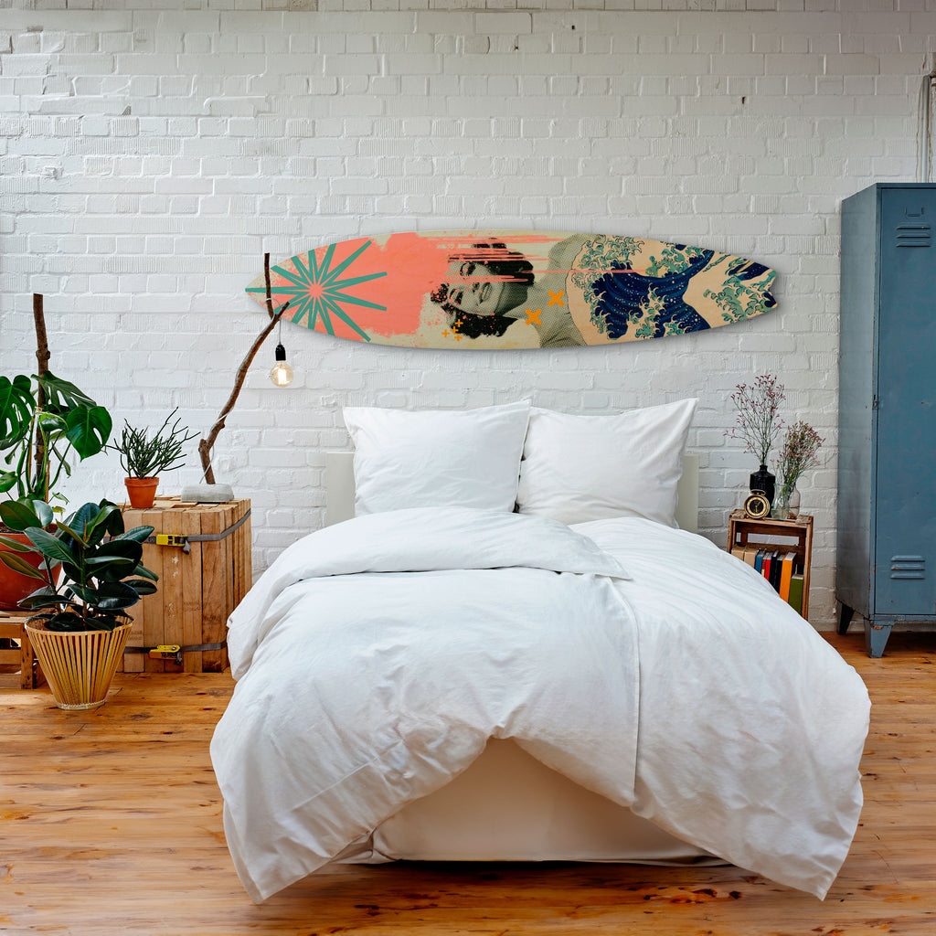 KANAGAWA BEAUTY Deko-Surfboard