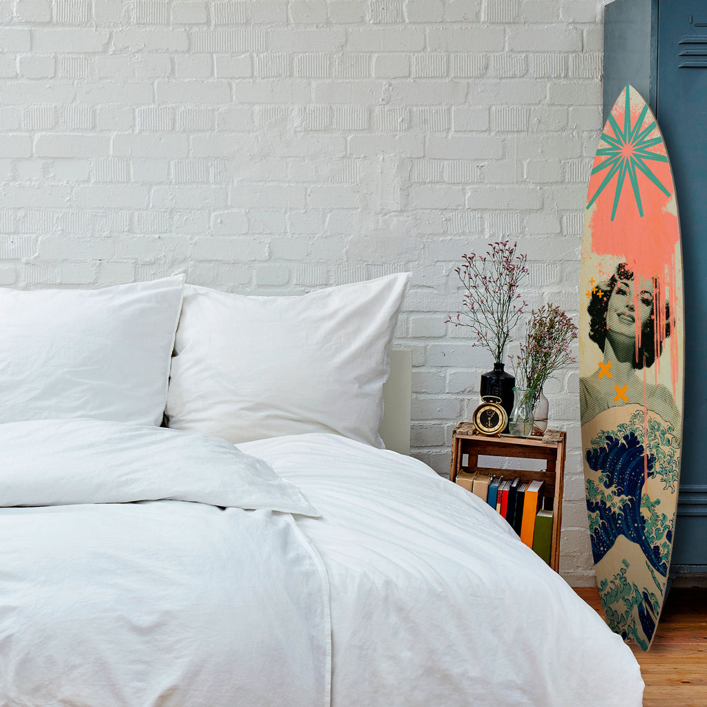 KANAGAWA BEAUTY Deko-Surfboard