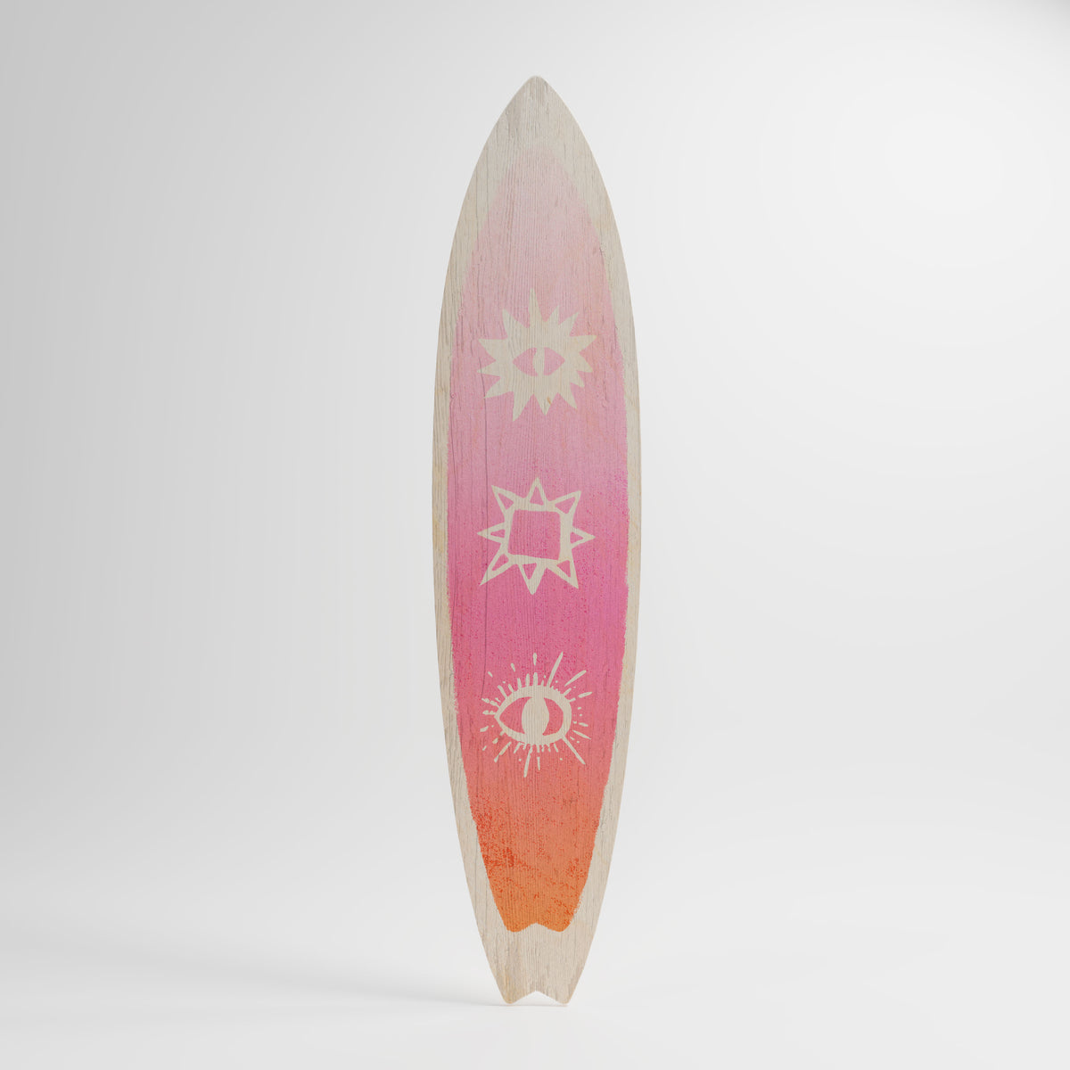 DAZZLING DESIGN Deko-Surfboard