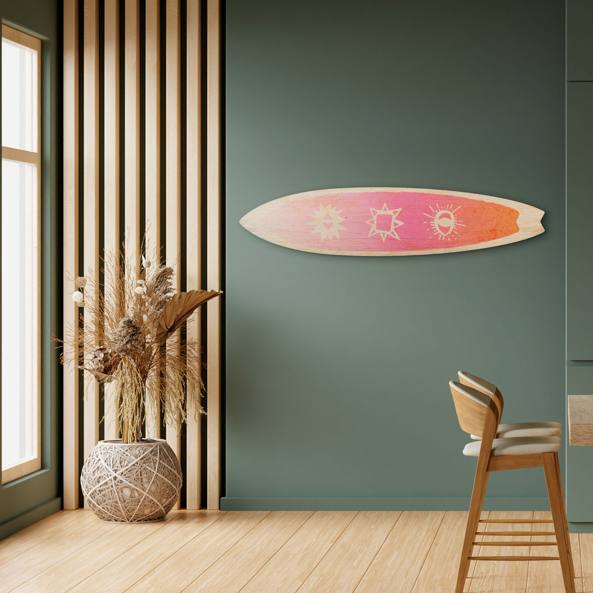 DAZZLING DESIGN Deko-Surfboard