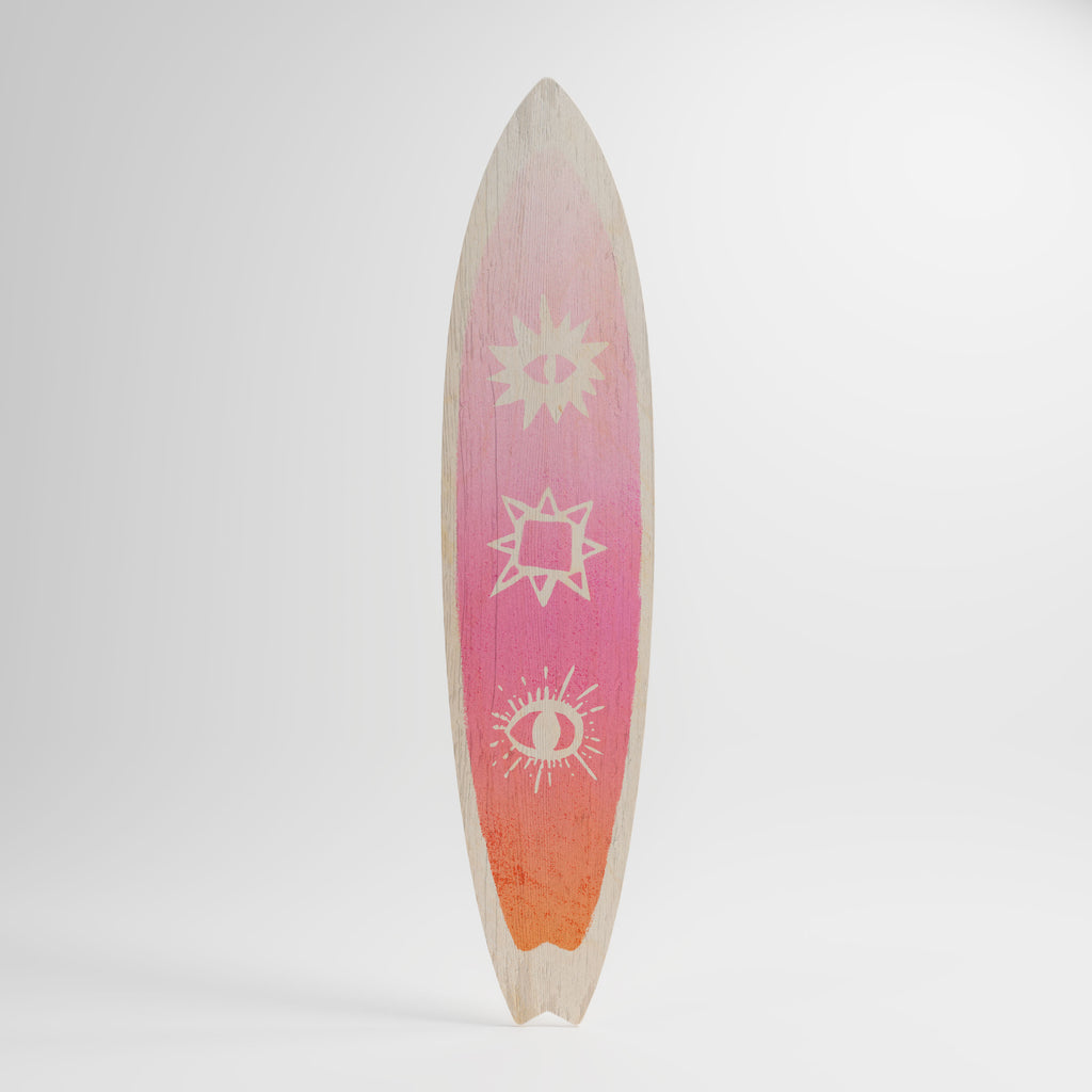 DAZZLING DESIGN Surfboard Decorative Panel