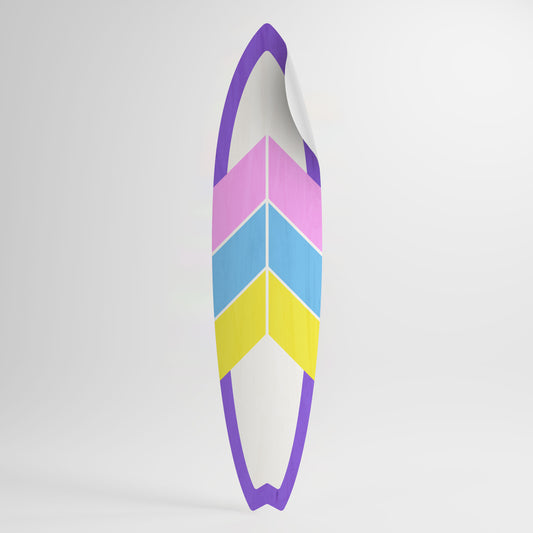 VIGOROUS SEQUENCE Surfboard-Wandsticker