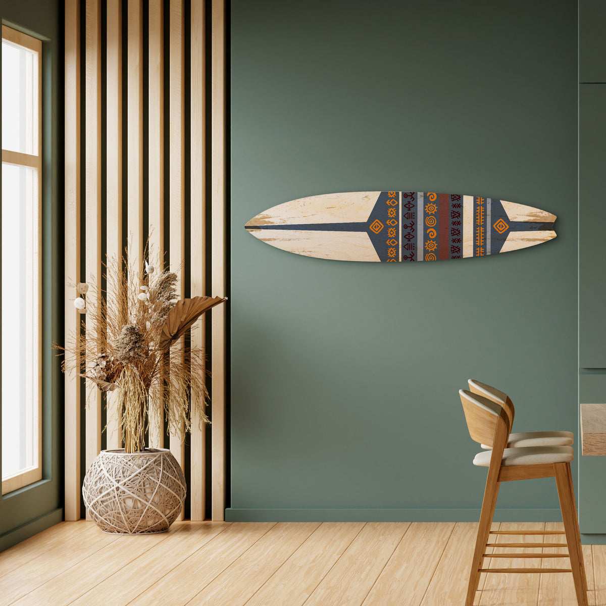 AFRICAN VINTAGE Deko-Surfboard