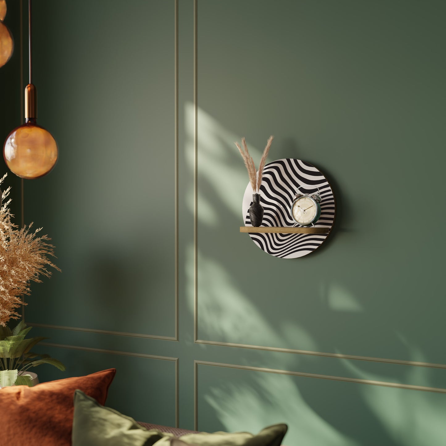 ILLUSIONARY FLOW Art Shelf